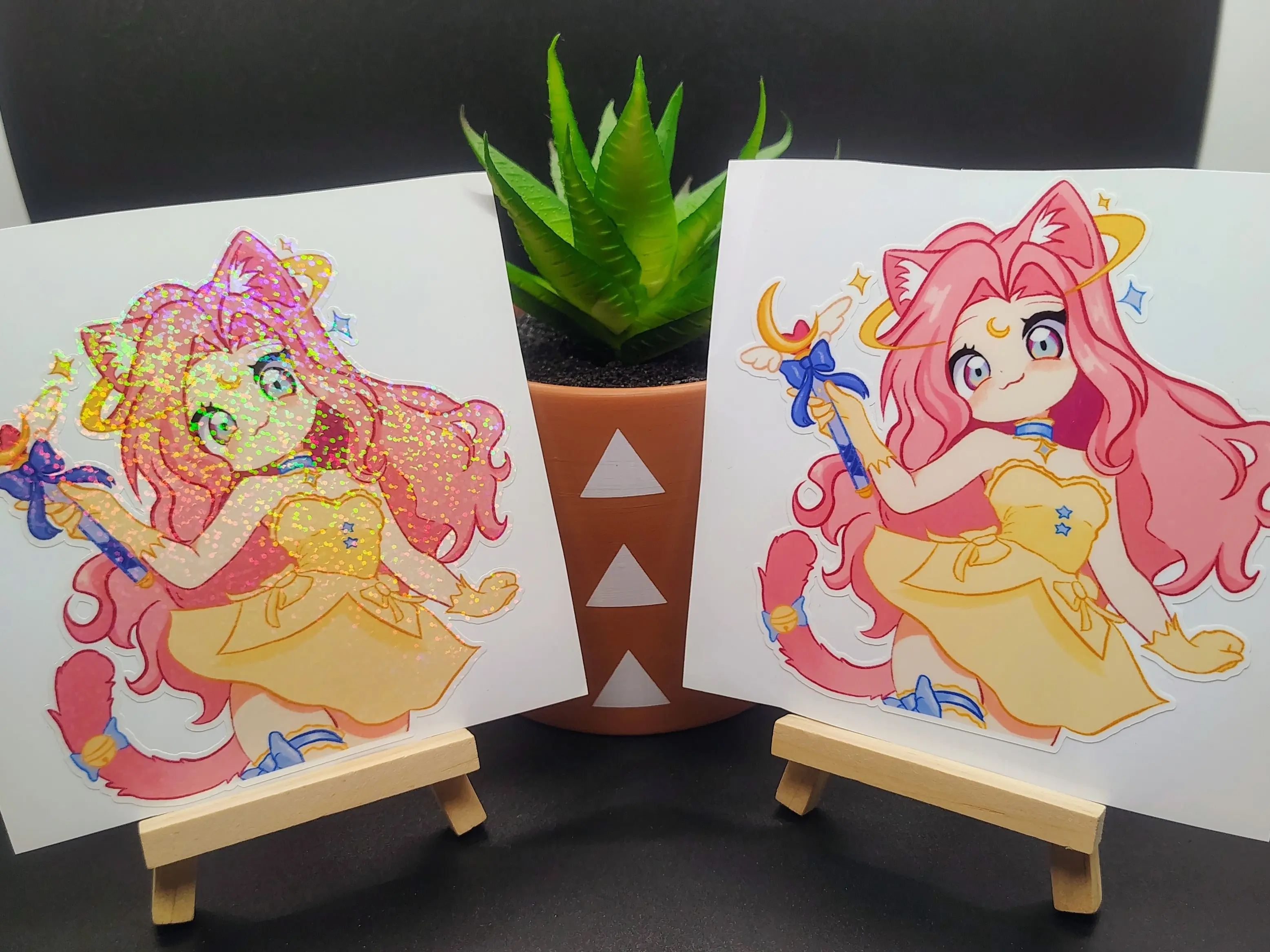 [VTuber] Mooni Fan Art Sticker! - Fan Art Water-Resistant Vinyl Sticker!