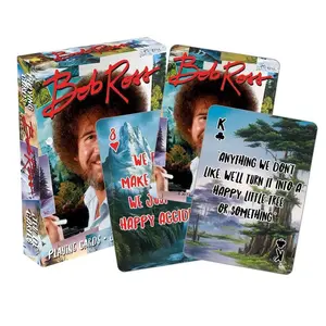Bob Ross Quotes Multi-Image Playing Cards, Deck of 52