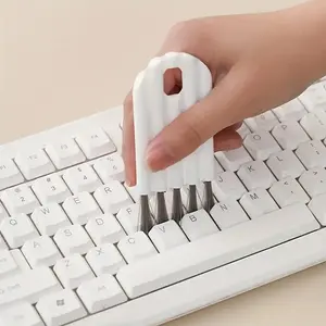 Multifunctional Cleaning Brush (1 Count), Flexible Cup Lid Cleaning Brush, Gap Cleaning Brush, Household Cleaning Tool For Kitchen, Summer Essentials, Versatile Cleaning Tool