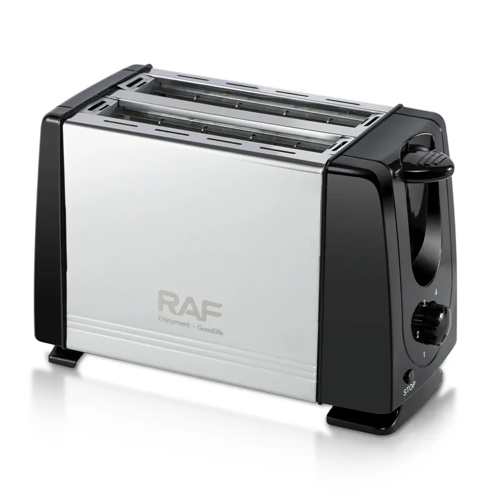 Double-Deck Household Toaster & Multifunctional Breakfast Sandwich Maker - High-Quality Safe Materials Rubber Home Kitchen Appliance, Polypropylene Compact 30x16x20cm with Simple Adjustment Buttons for Healthy Daily Meals