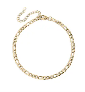 Bougie Figaro Effortlessly Bougie Bracelet - Gold Color, Adjustable Design, Elegant Chain Link Style