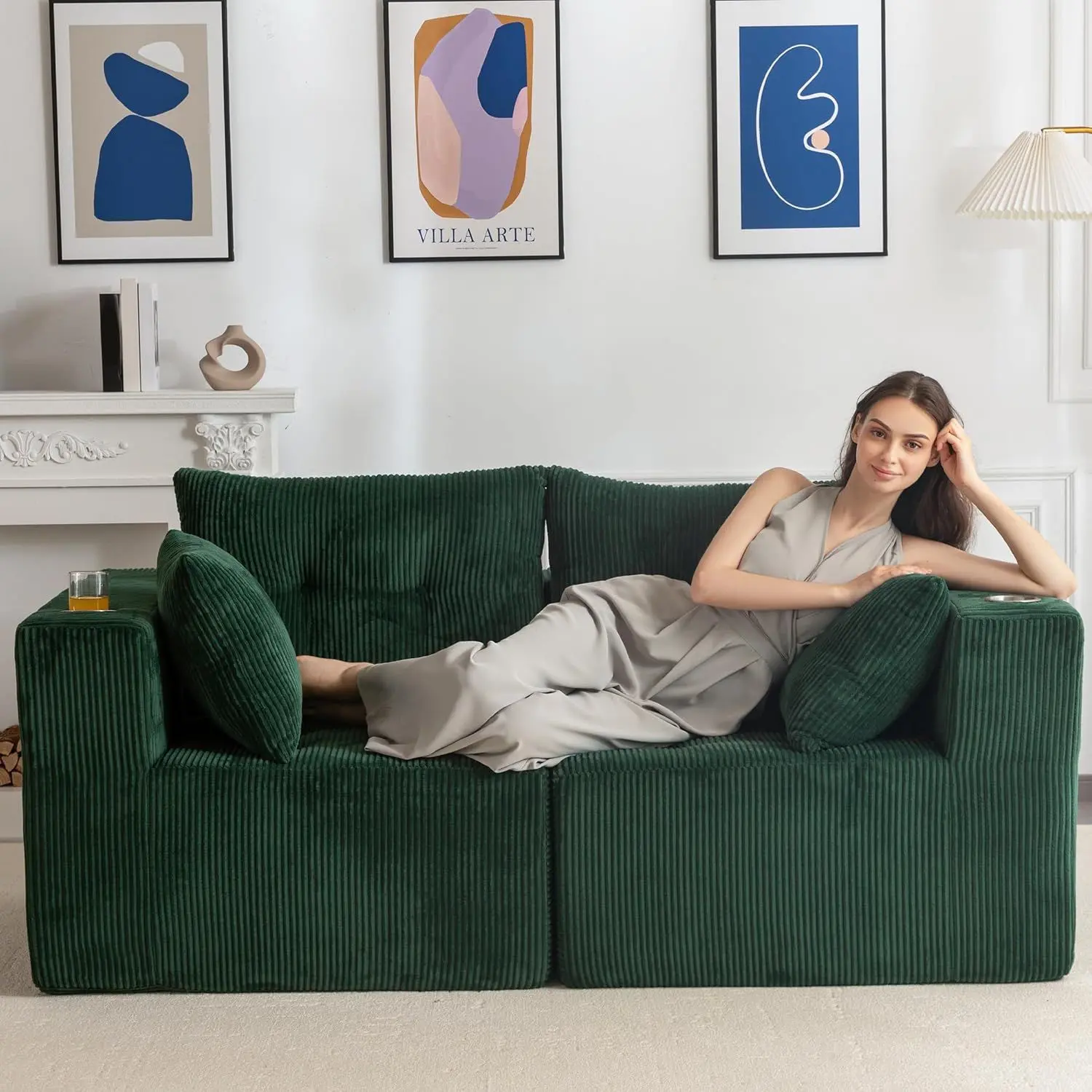 Green-Loveseat
