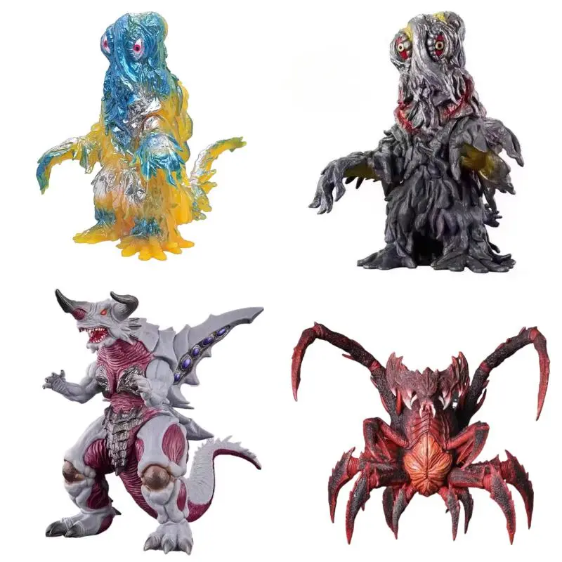 17cm Godzilla Series PVC Rubber Action Figure Toy - Includes Destoroyah, Gigan, Biollante, Hedorah, King Of Monsters, Stress-Relieving Collectible for Kids as a Gift, Godzilla Figure