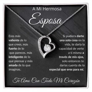 Regalo Para el amor de mi vida| Regalo para mi esposa| Regalo para mi novia| Regalo para mi amor To my wife necklace gift