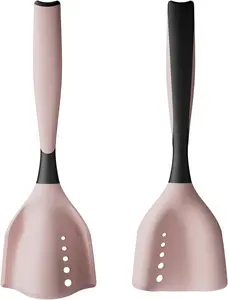 1/2 Pack Mincing Spatula Meat Chopper - Hamburger Grinder & Ground Beef Smasher, Premium Heat-Resistant Mincing Spatula for Kitchen, Potato Mix & Masher Tool, Meat & Poultry Tenderizer