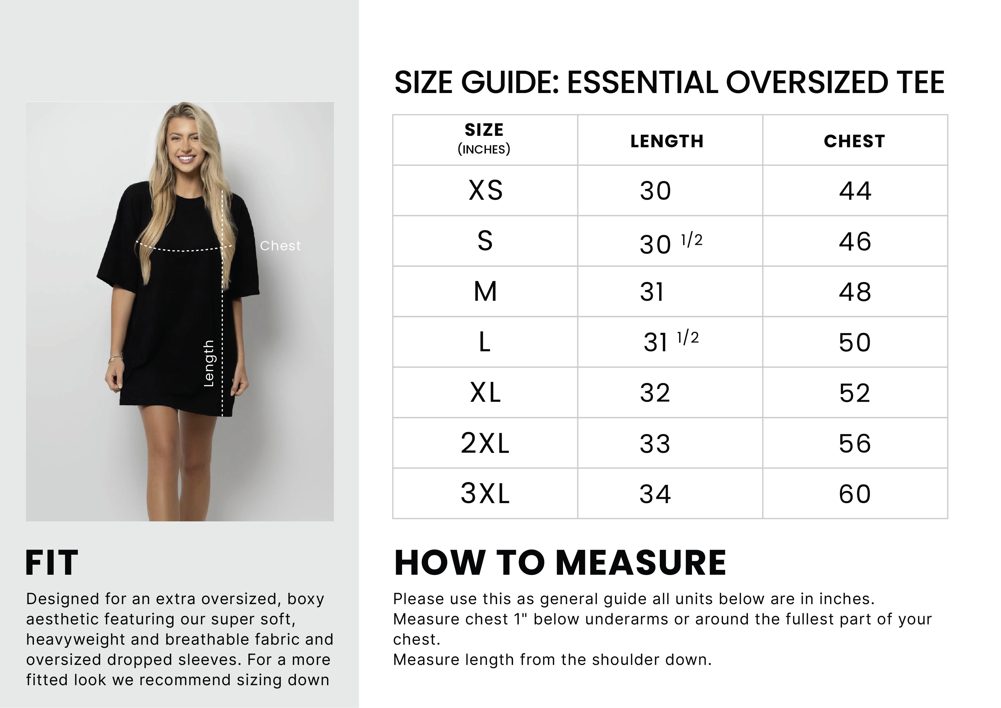 Comfrt | Essential Oversized Tee