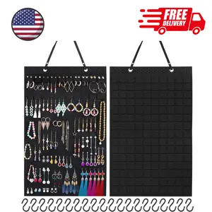 Hanging Earring Holder, Large Earring Organizer with 20Pcs