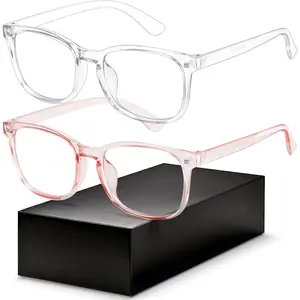 Eyewear Frames for Men - Blue Light Blocking Square Glasses, Anti UV Ray  Gaming, Blue Blockers for Women