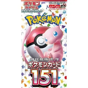 Scarlet & Violet - Pokemon 151 Booster Pack (Japanese)