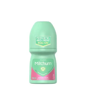 Mitchum Women Roll-On Antiperspirant Deodorant, Powder Fresh, 1.7oz.