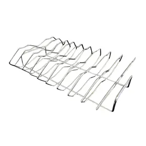Primo 9-Slot Rib Rack for XL Oval Kamado Grill