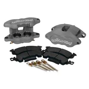 Front Caliper Kit D52 / Big GM  Natural Anodized