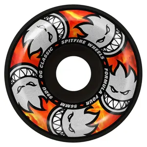 Spitfire Formula Four 99a Multiball OG Classic Black 56mm Skateboard Wheels