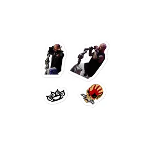 Five Finger Death Punch Concert Photo Glossy Vinyl Stickers