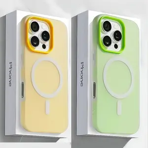 Phone Case - We have introduced a new luxury matte case in sweet colors 2 in 1, designed specifically for the iPhone 17 Pro Max, 16, 15, 14 Plus, 13, 12.