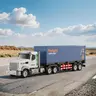 Egofuntoy 1:12 Scale RC Semi Truck with Detachable Container - 23.6in Giant 9-Channel RC Car, 23.6x4.3x6.1in ABS Plastic Vehicle, 24in Sandbox Haul, Lithium-Ion Batteries, LED Lights & Horns, Music Play, Rechargeable Kids Toy Gift (2+ Hours Run Time)