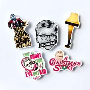 Christmas Story Fridge Magnets, Funny Magnets, Leg Lamp, You’ll Shoot Your Eye Out, Christmas Decor