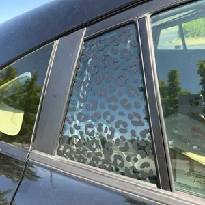 Leopard print full window decal - car decal full design - vinyl car decal - truck decals - decals for anywhere- car stickers - truck stickers - stickers for gas cap