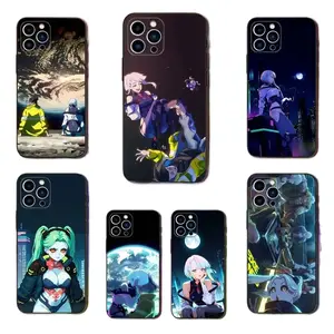 E-Edgerunners Game Cyberpunk phone Cases For iPhone 17 16 15 14 13 12 Promax Pro Plus, hard shell protection ,Unique design,best Gift
