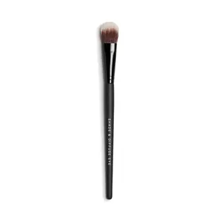BareMinerals Shade & Diffuse Eye Brush - Dual-Fiber Bristles for Precision Blending & Contouring -Makeup Brush for Eyeshadow, Concealer or Highlighter Application, Synthetic Dual-Fiber, Vegan