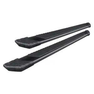 212 MAIN Raptor 19030366BT 5 ft. Cab Length Black Aluminum Tread Steps for Trucks, Truck