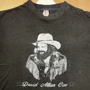 Classic 80s David Allan Coe Collection  S-235XL Tee 2
