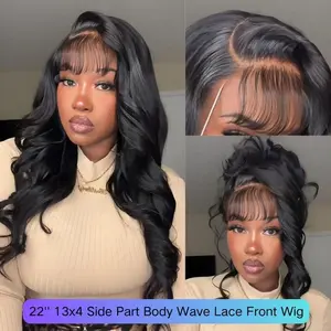 LIVE Clearance| 200% Density 13x4/13x6 Body Wave Pre everything Lace Front Human Hair Wigs Put on and Go Glueless Wig