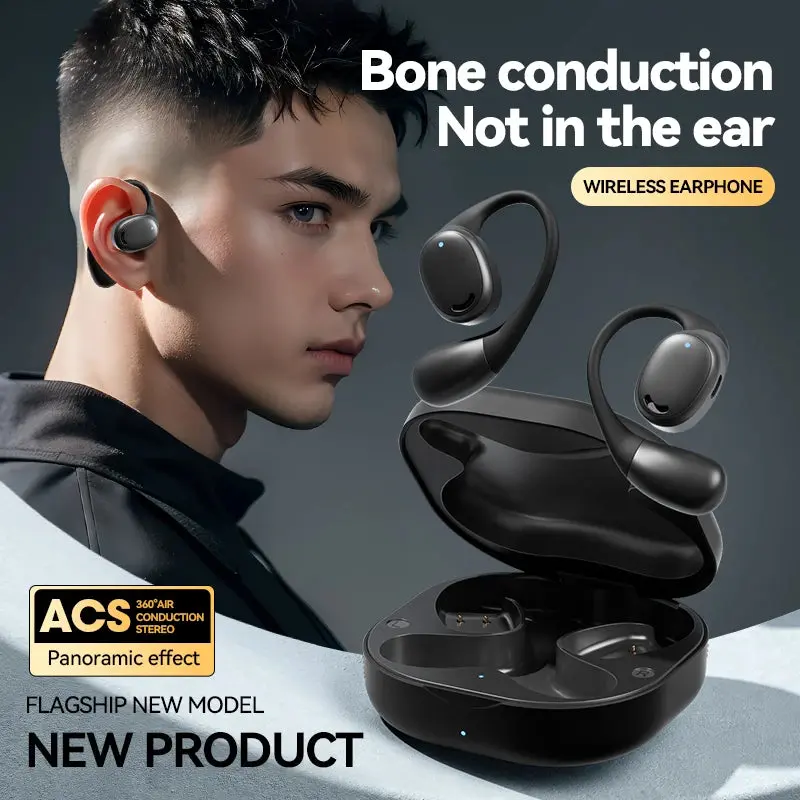 OWS Headset Ear Hanging Wireless Bluetooth Earphones Open Non In Ear