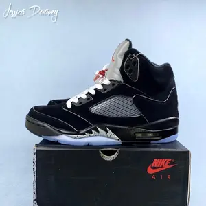 'Black Metallic' 2025 Men's lace-up Outdoor Sports Shoes Breathable Casual Running shoes