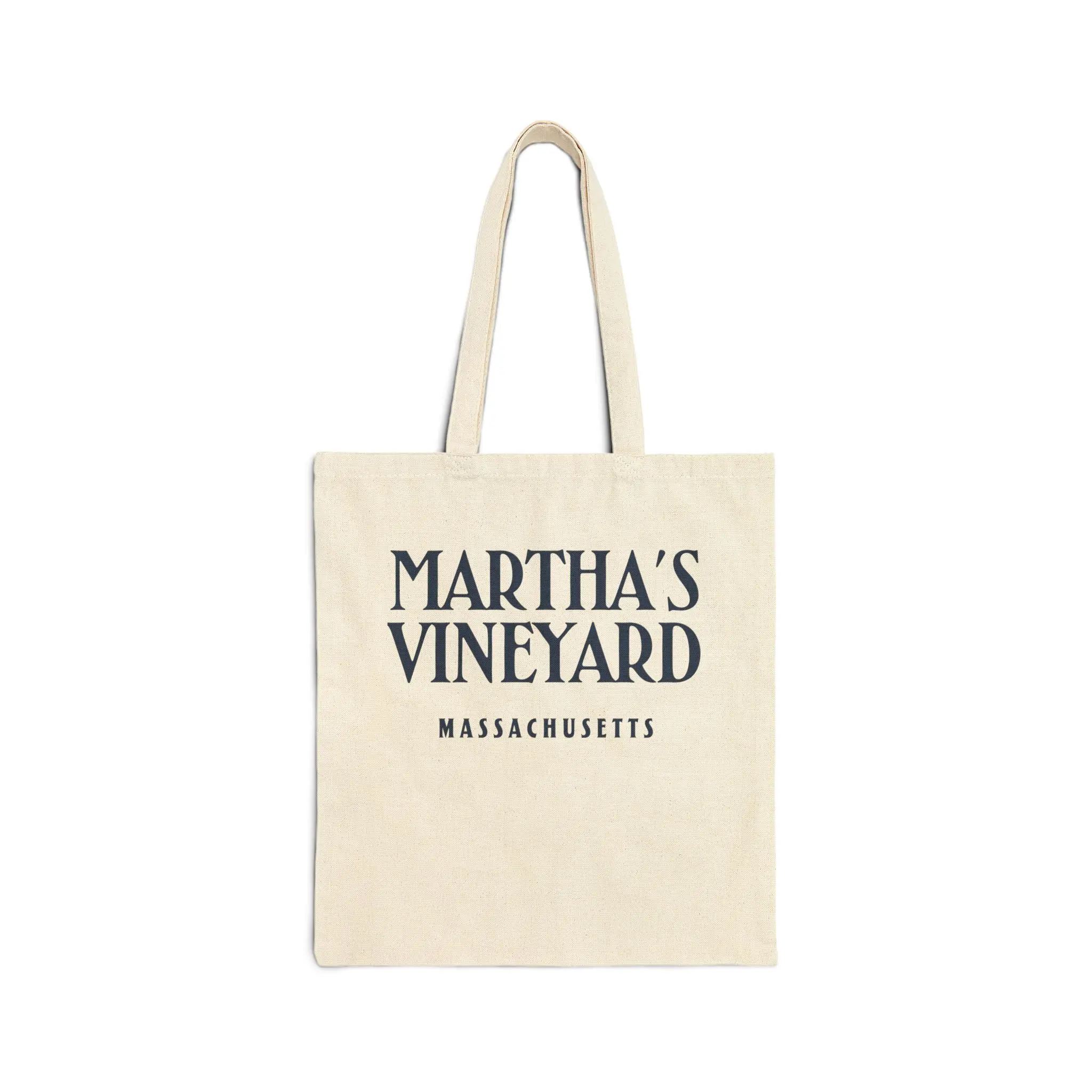 Martha's Vineyard Tote Bag | Massachusetts Canvas Tote | Coastal Beach Bag | New England Gift | Destination Wedding Welcome Bag