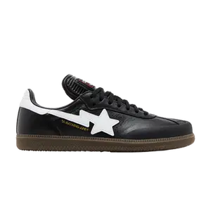 BAPE x adidas Samba 'Black White Gum'