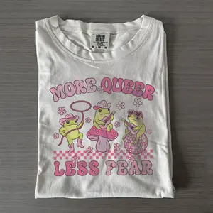 Comfort Colors More Queer Less Fear T-shirt