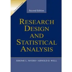 USED-Research Design & Statistical Analysis by Jerome L. Myers (Hardcover)