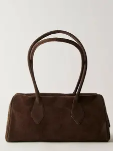 Free People Sierra Suede Shoulder Bag Size Regular - Pure Leather Bag