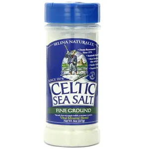 Celtic Sea Salt, Fine Ground Shaker, 8 oz