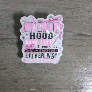acrylic 2 sided chip clip/ anything clip