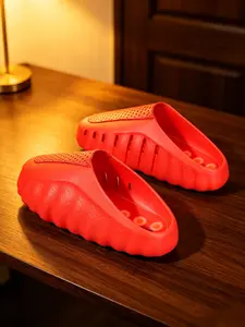 Coconut Particle Shock Absorption Slippers, Couple Summer High-End Outdoor Shoes, Comfortable Driving Sandals, Teenager Large Size Beach Flip Flops