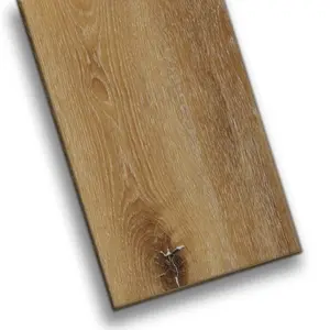 Isla Tahiti SPC Flooring Sample | 100% Waterproof, 6.5mm Thick, 20 Mil Wear Layer, EIR Texture, Click Install, Golden Oak Look