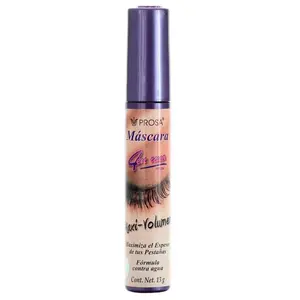 Prosa Maxi-Volume Black 4 en 1 Eyelash Mascara with Jojoba & Natural Oils Waterproof Makeup 0.39 oz Tube (PURPLE)