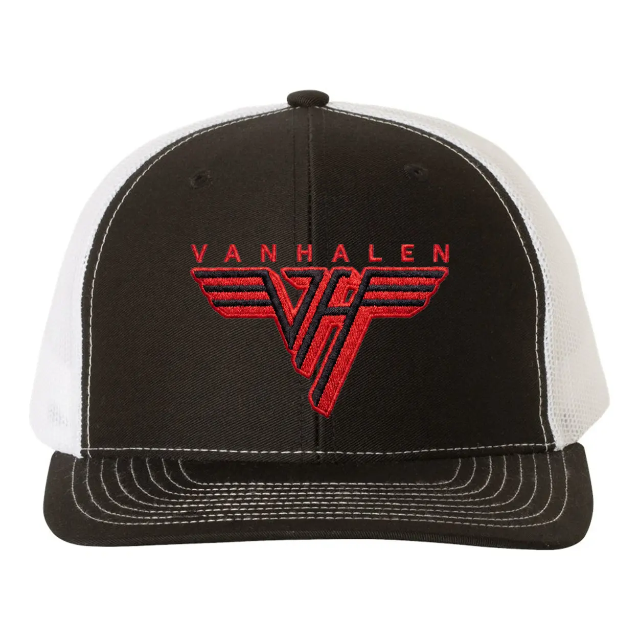 VH Retro Embroidered Snapback Trucker Hat Vintage Soft Cotton Adjustable Cap Trendy Streetwear Gift for Men & Women