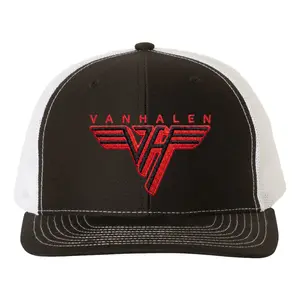 VH Retro Embroidered Snapback Trucker Hat Vintage Soft Cotton Adjustable Cap Trendy Streetwear Gift for Men & Women