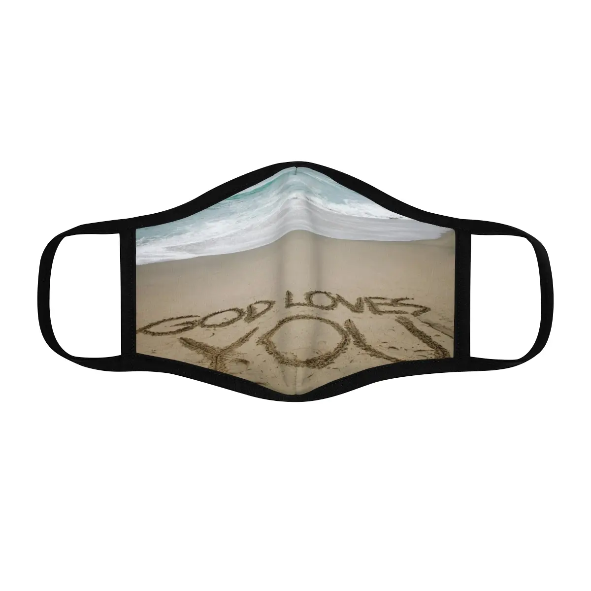 Personalized Fitted Polyester Face Mask with Filter Pocket - Fashion Accessories