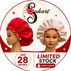 Luxury Satin Bonnet for Hair Protection, Silky Smooth Sleep Cap for Women