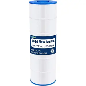 C1750 Pool Filters Cartridge Compatible with Hayward C1750, Replace for Hayward CX1750RE, Pleatco PA175, Unicel C-8417, Filbur FC-1294, 175 sq. ft, 1-Pack