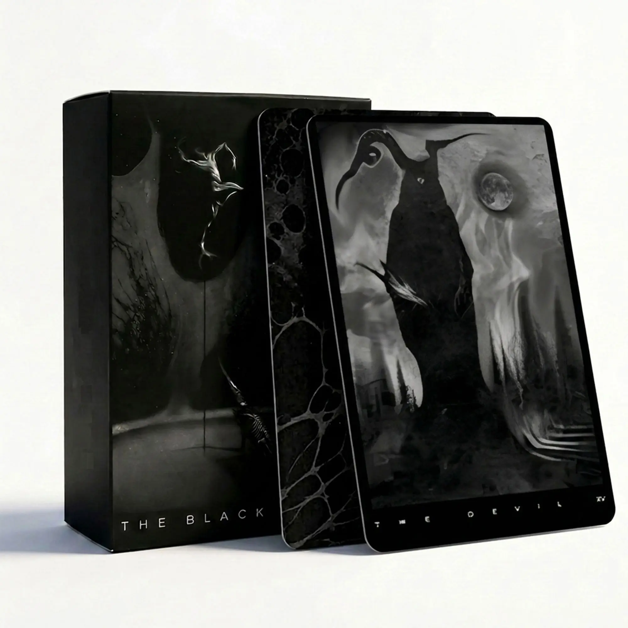 Tarot of The Black Tarot, Oracle Deck, Mystic Tarot Game, Board Game