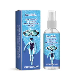 Jue-Fish Anti-Fog Spray for Lenses, Glasses, Goggles, Sunglasses, Swimming Goggles – Household Cleaner & Lens Cleaning Agent