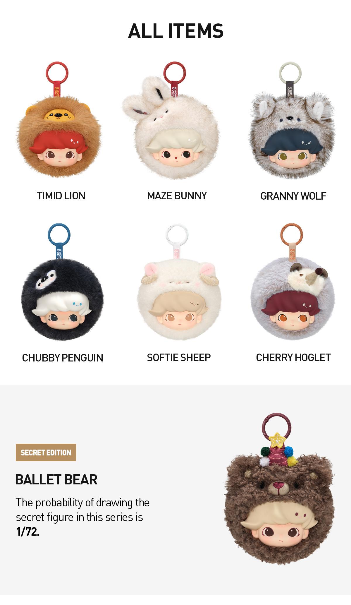 [Spanish] – 【Nuevo - Almacén en EE. UU.】POP MART DIMOO The Secret Theatre Club Series – Caja Sorpresa de Estuche para Auriculares