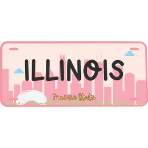 Illinois Plate Sticker