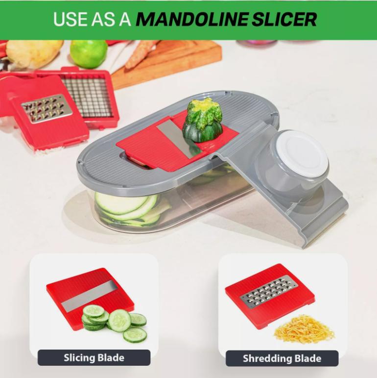 Chopzilla All in 1 Sharp Veggie Chopper Food, Vegetable, and Salad Chopper