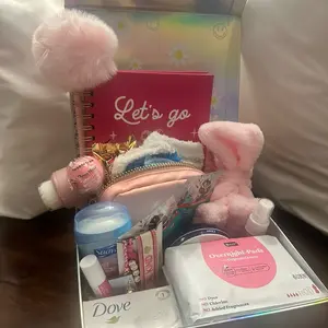 The DotBox - Confidence in Every Box - Preteen and Teen Girl Period Box ( Body Care Gift Calming Pack Pouch Comfortsubscription available on website)